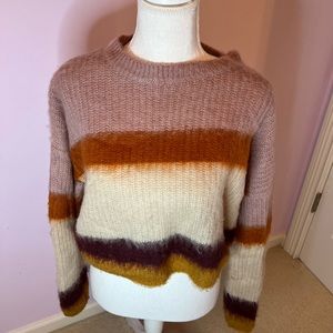 Hippie Rose cropped sweater